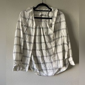H&M White Flannel